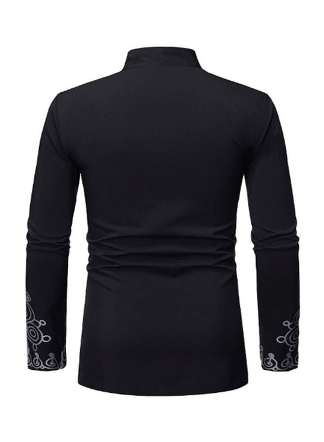 Cross-Border Kurta Black/Silver - Image 2